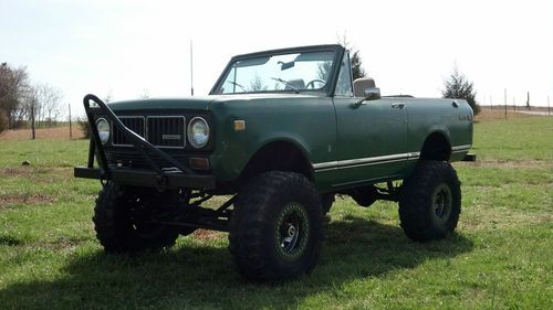 1973 international scout ii 4x4 lifted convertible