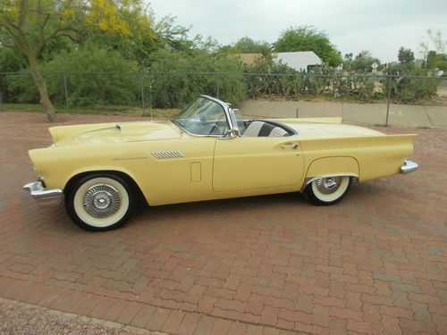 1957 ford thunderbird 2dr hard top convertible