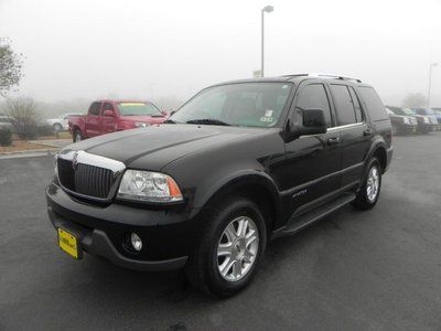 2003 lincoln aviator luxury suv 4.6l dvd abs fog lamps