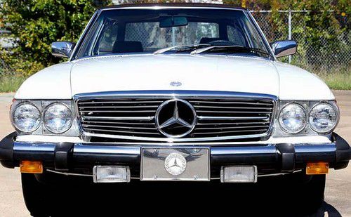 1980 mercedes benz 450 sl luxury roadster new interior very low mileage