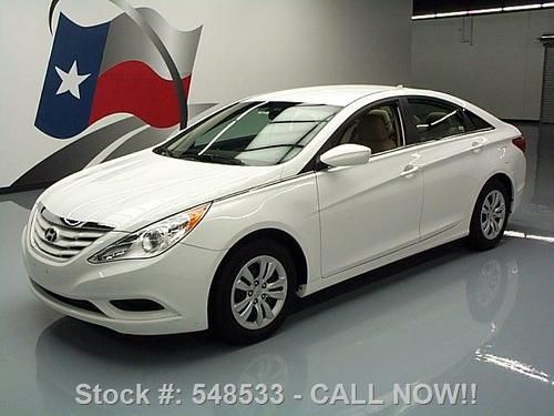 2013 hyundai sonata gls sedan cruise ctrl ipod aux 22k texas direct auto