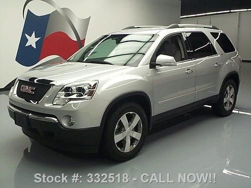 2012 gmc acadia slt awd 7-pass leather nav rear cam 13k texas direct auto