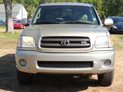 2004 toyota sequoia sr5 jbl audio leather 4.7l 7 passenger low reserve