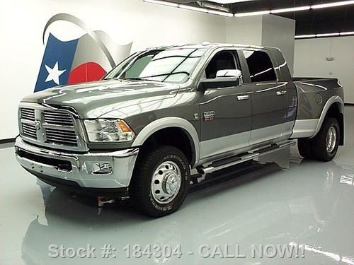 2012 dodge ram 3500 4x4 laramie diesel nav dvd tow 15k texas direct auto