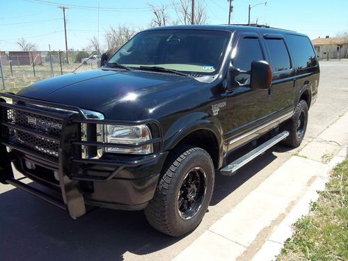 2005 ford excursion, limited, 6.0l diesel, 4x4, lifted, loaded
