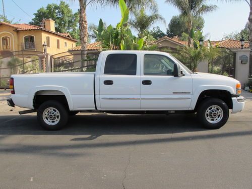 2006 gmc sierra 2500 hd crew cab one owner 49k miles no reserve