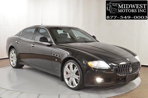 2009 maserati quattroporte s executive gt black pristine condition