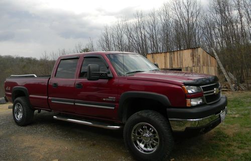 2006 chevrolet silverado 2500 hd lt extended cab pickup 4-door 6.6l