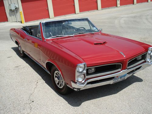 1966 pontiac gto convertible