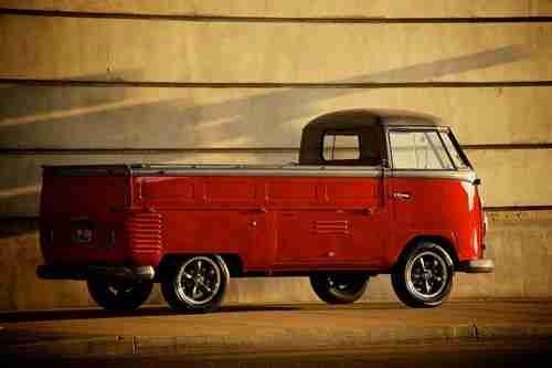 1962 Volkswagon VW Single Cab Pickup Type II Low Reserve, image 3