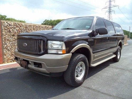 04 excursion edie bauer 4wd diesel  xnice loaded tx!