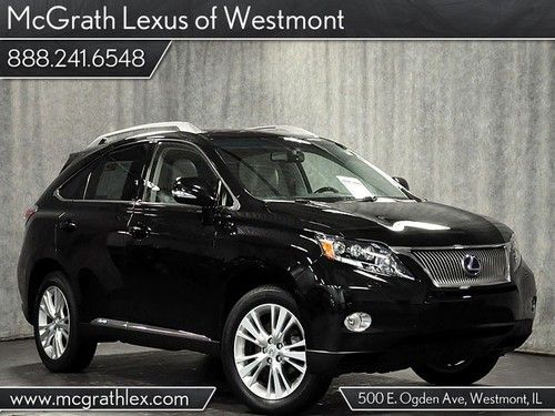 2012 rx450h hybrid awd navigation premium one owner lexus certified