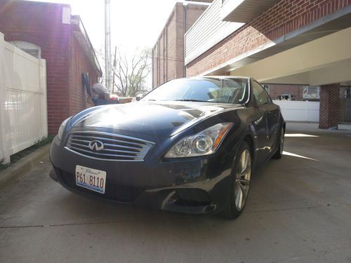 2008 infiniti g37 s coupe navigation fully loaded manual rebuild no reserve