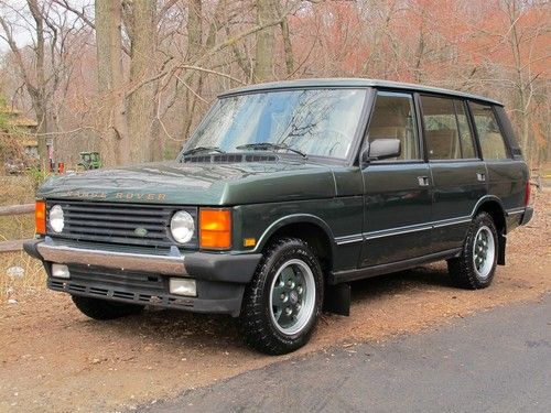 1993 land rover range rover county lwb...78,199 original miles...air suspension