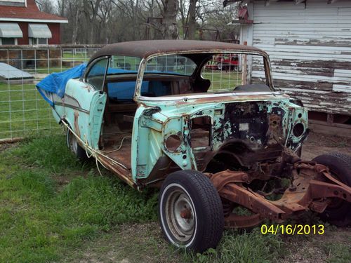 1957 chevy belair 2d ht