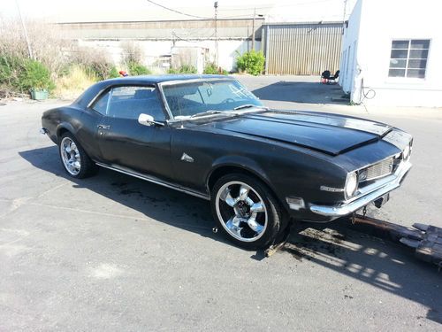 1968 6 cylinder automatic chevrolet camaro