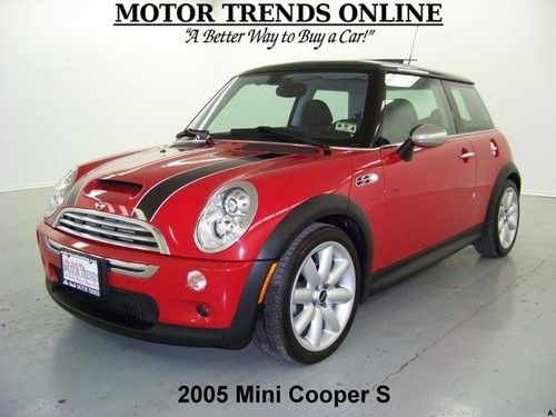 S turbo dual roof leather htd seats hk sound sport mode 2005 mini cooper 47k