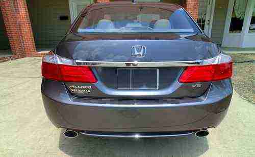 HONDA ACCORD EX-L V6 SEDAN LOADED LEATHER SUNROOF MODERN STEEL METALLIC 1 MO OLD, US $29,500.00, image 18