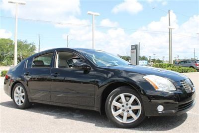 2005 black nissan maxima sl 4door sedan v6 automatic