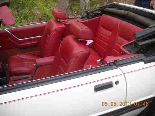 1983 Ford Mustang GLX Convertible 2-Door 3.8 V-6, image 8