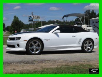 2011 chevrolet camaro 2ss 6.2 v8 6 speed manual convertible premium sound onstar