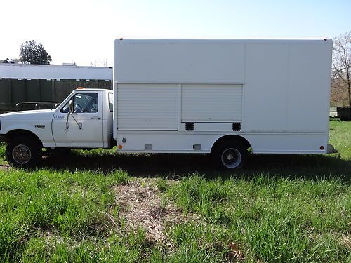 97 f450 f-superduty 7.3l auto f350 f550 ford dually powerstroke vending truck