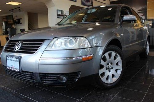 2003 volkswagen passat leather sunroof automatic