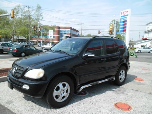 2004 ml 350 no reserve black on black awd navagation loaded! good miles!