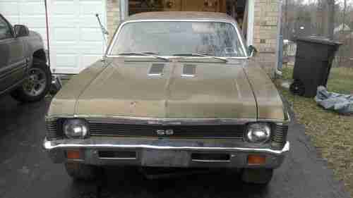 1972 Chevy Nova Chevrolet 350 turbo Ralley Hot Rod Muscle car, image 2