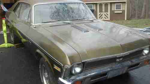 1972 Chevy Nova Chevrolet 350 turbo Ralley Hot Rod Muscle car, image 3