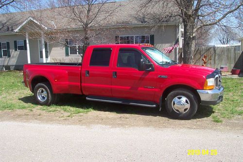 2000,ford,f-350,7.3,crew,dually,leather,alloy wheels,fifth wheel hitch,188k mile