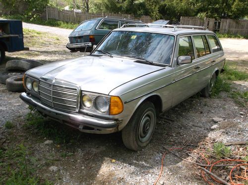 1984 mercedes 300td rare diesel euro wagon barn find in new york bio diesel