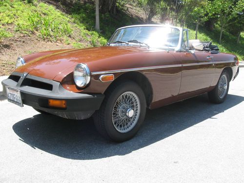 1980 mgb roadster only 40k original miles!