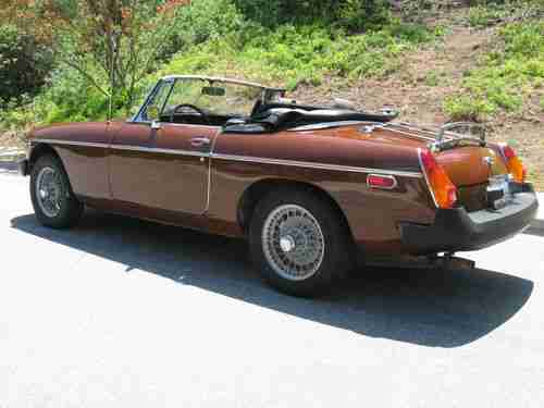 1980 MGB ROADSTER ONLY 40K ORIGINAL MILES!, image 3