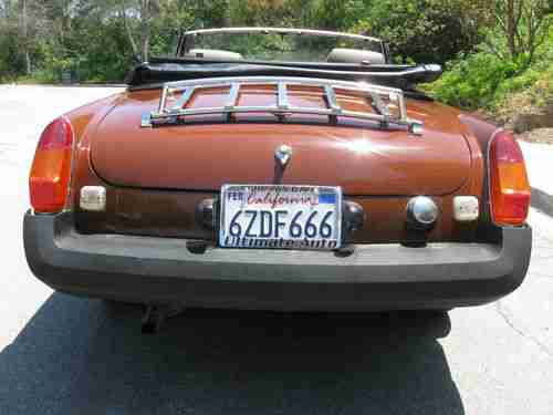 1980 MGB ROADSTER ONLY 40K ORIGINAL MILES!, image 4