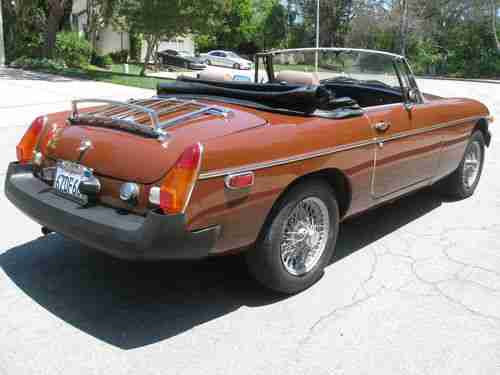 1980 MGB ROADSTER ONLY 40K ORIGINAL MILES!, image 5