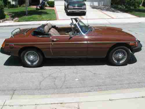 1980 MGB ROADSTER ONLY 40K ORIGINAL MILES!, image 6