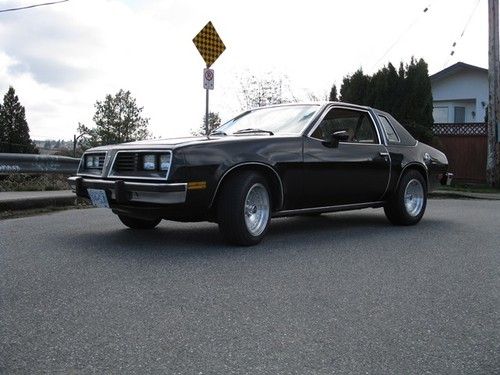 1980 pontiac sunbird towne coupe 2-door 5.0 liter