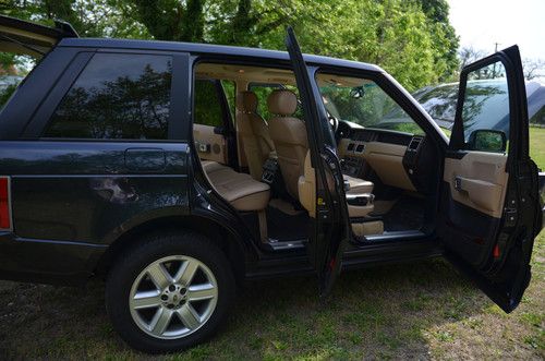 2003 land rover range rover hse sport utility 4-door 4.4l