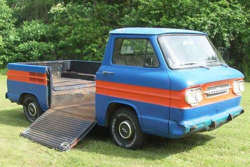 1961 corvair rampside chevrolet pickup truck chevy ramp side 95 series 61