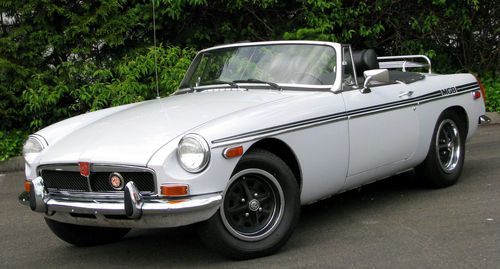 1974 mgb - two owner original,  ready for the open road !!