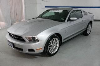 12 ford mustang 2dr cpe v6 premium leather automatic sync sirius we finance