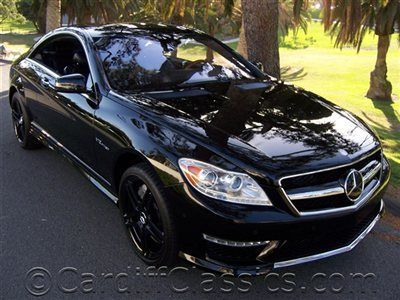 2012 cl65 amg coupe  *$221k msrp* split view dvd option *1 owner california car*