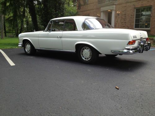 1965 mercedes 220 se coupe...only two owners...very clean!