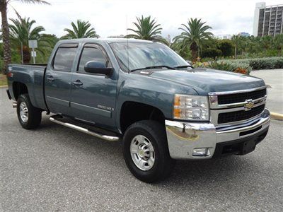 Z71 4x4 diesel allison crew cab short bed heated leather bose nice truck fl