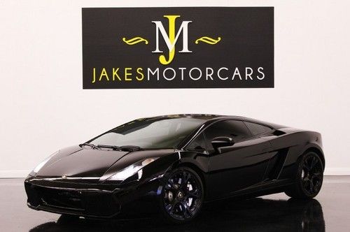 2007 lamborghini gallardo, nera special edition #77/185, just serviced, pristine