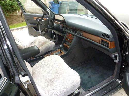 1987 Mercedes 300 SDL Turbo, 46k miles, black, automatic, excellent condition, US $19,500.00, image 7
