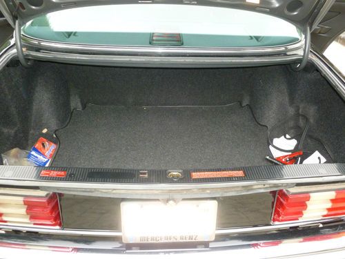 1987 Mercedes 300 SDL Turbo, 46k miles, black, automatic, excellent condition, US $19,500.00, image 8