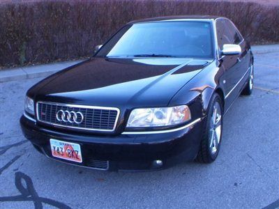 2001 audi s8 sedan quattro,this rare performance sedan is in excellent condition