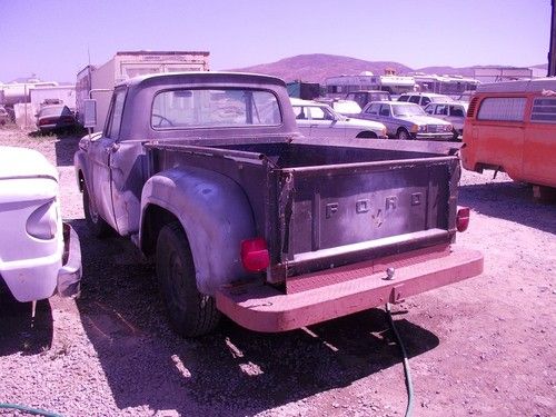 1962 FORD F-100  SHORTBED  STEPSIDE  ,I  BELIEVE IT  ORIGINALLY HAD V8  ,, image 14